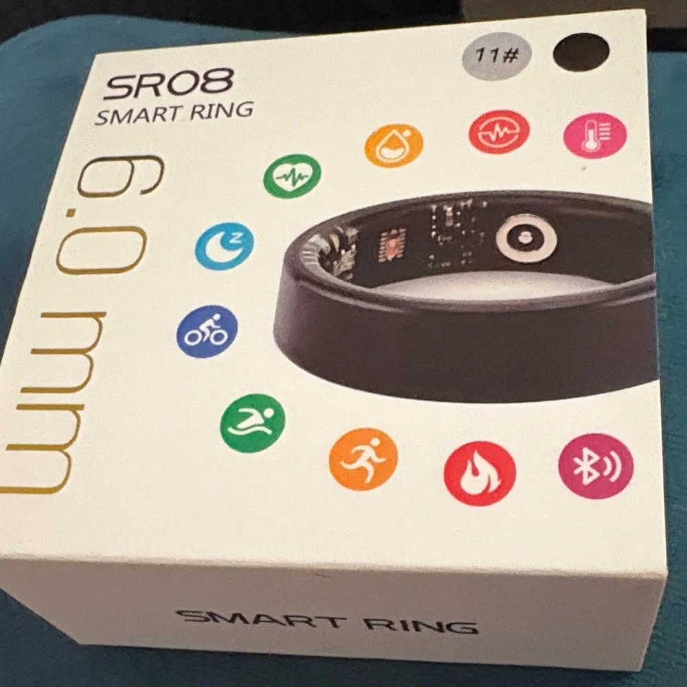Smart Ring - Black size 11